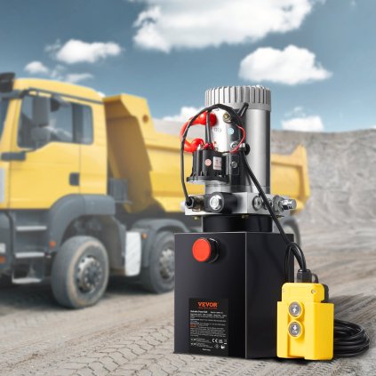 Hydraulické čerpadlo 4litrové jednočinné 12V