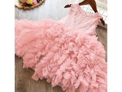 šaty dívčí pink