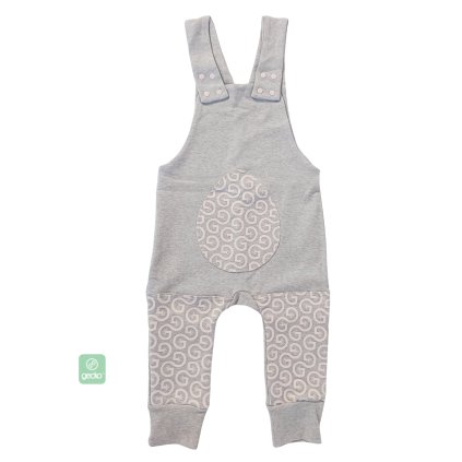 Protiskluzové kalhoty s laclem Salmon PINK