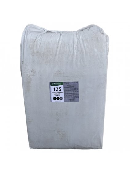 125 Sypký sorbent kapalin a olejů