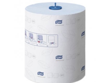 TORK 290068 - Papírové ručníky  Advanced v roli modré H1 Matic system