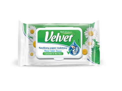 VELVET Vlhčený TP Camomile 42