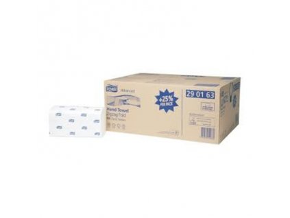TORK 290163 - Papírové ručníky  Soft Singlefold ZZ bílé