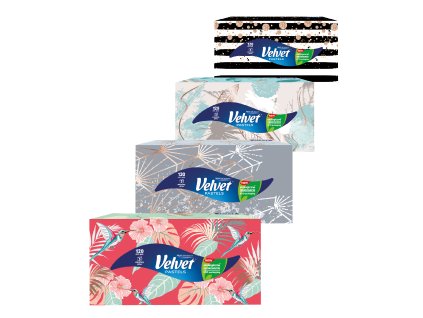 1335 velvet harmony pastels papirove kapesniky box 120ks 3vrstvy