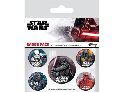 sada placek star wars temna strana 5 ks 5f39fe6a4e5d5