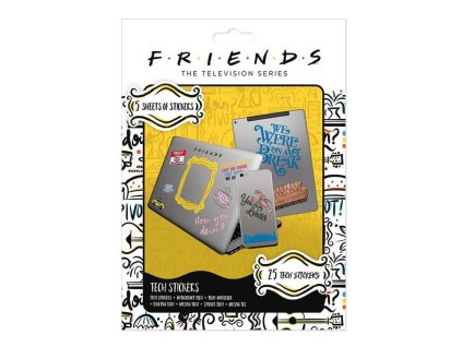 sada vinylovych samolepek friends 25 ks 60ae60a99d364