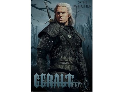 plagat zaklinaca geralt z rivie netflix 614e9d96a4de4