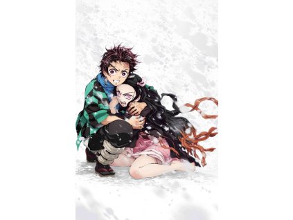 plakat demon slayer tanjiro nezuko snow 6274c9c8b56dd