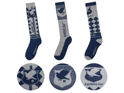 podkolenky harry potter havraspar 3 pary 63b2d6de6c6c6