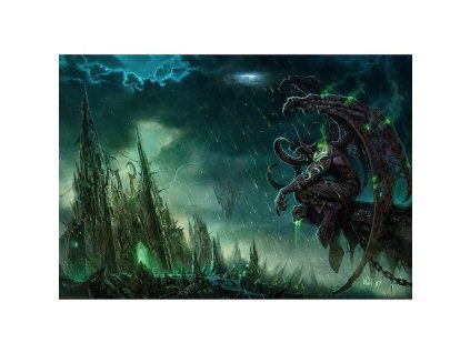 plakat world of warcraft illidan stormrage 63c61c1752f75