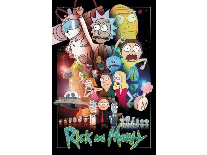 plakat rick and morty wars 63d2a3deb66f7