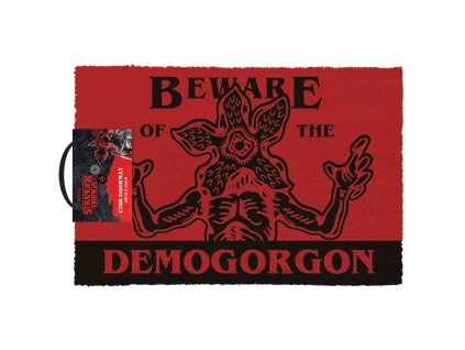 rohozka stranger things beware demogorgon 64016f9601075