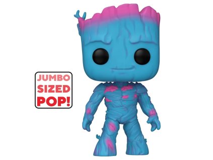 figurka guardians of the galaxy 3 blacklight groot jumbo funko pop 649ac93c58d26