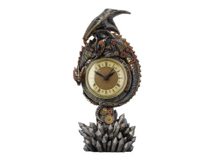 stolni hodiny steampunkovy drak 651c20e245617