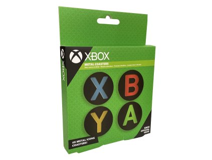 kovove podtacky xbox icons 4 ks 656ef073953d3