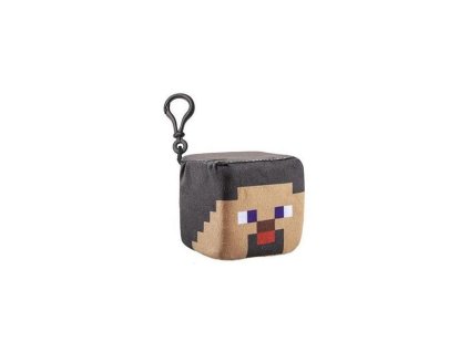 plysak s klipem minecraft steve hlava 8 cm 65bc679600d1b