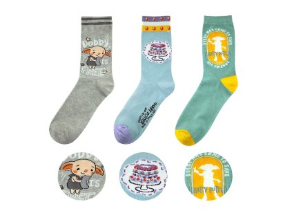 sada ponozek harry potter dobby 3 ks 6683d640519d8