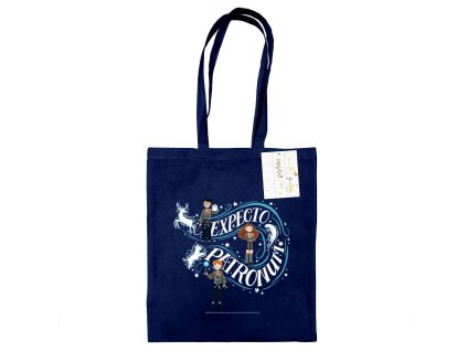 nakupni taska harry potter expecto patronum modra 66b1908621d00