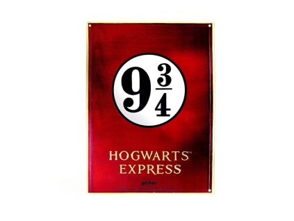 plechova cedule harry potter nastupiste 9 a 3 4 poskozeno 67e37a96740c0