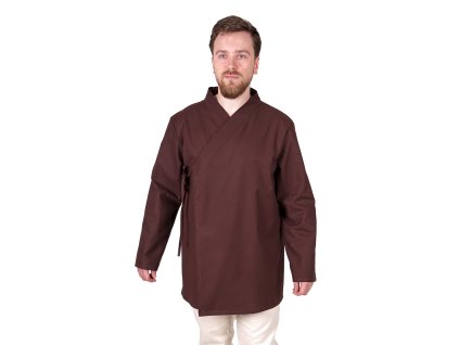 Bavlněná tunika Jedi spodní - hnědá (Velikost S)