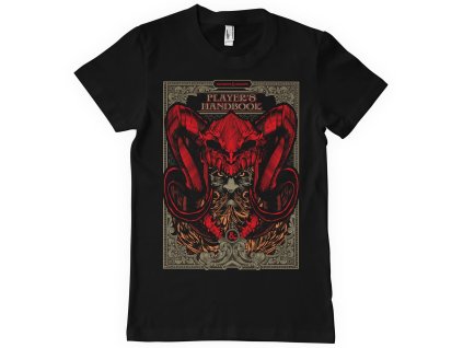 Tričko Dungeons & Dragons - Player s Handbook (Velikost XL)