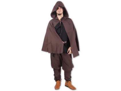 Plášť Hobit hnědý (Velikost M)