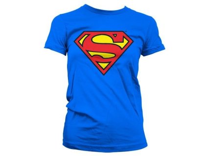 Dámské tričko Superman Shield (Velikost XL)