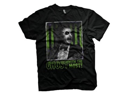 Tričko Beetlejuice - Ghost With The Most (Velikost M)