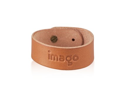 Kožený náramek imago (Barva světle hnědá)