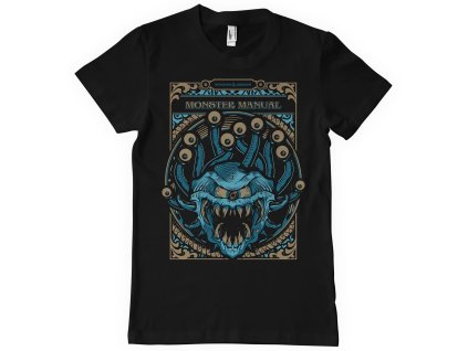 Tričko Dungeons & Dragons - Monster Manual (Velikost M)