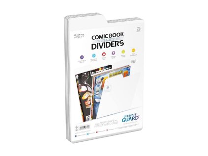 Oddělovače na komiksy Premium Comic Book (UG), 25 ks (Barva žlutá)