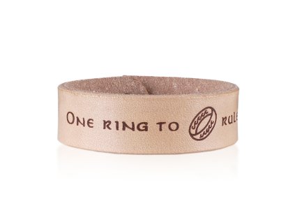 Náramek s citátem Pán prstenů (Varianta One ring to rule them all)