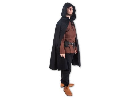 Plášť jednoduchý - černý (Velikost XL)