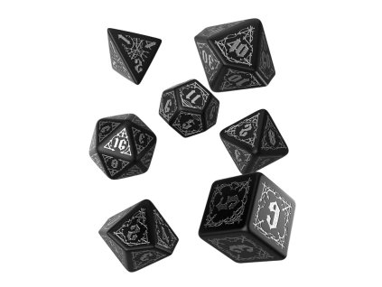 Sada kostek - Bloodsucker (Barva černo-stříbrná)