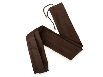 Plátěný obal na luk, hnědý (Délka 140 cm)