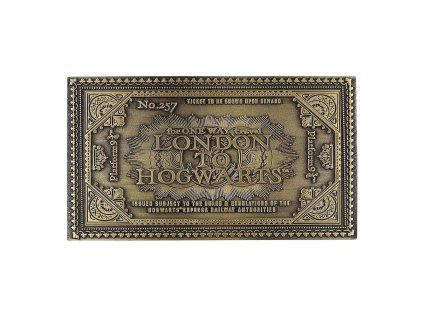 sberatelska plaketa harry potter jizdenka na bradavicky expres 64c32e0616d4f