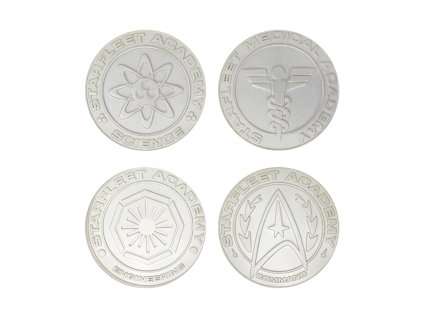 sada medailonu star trek akademie hvezdne flotily postribrene 6791bd95b0045