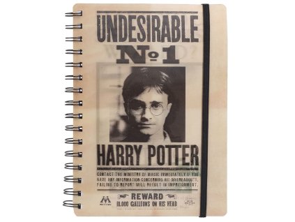 zapisnik harry potter sirius harry 3d poskozeno 6397f79777a6e