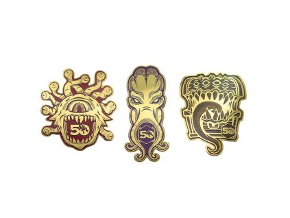 sada odznaku dungeons dragons 50th anniversary set 680b608d32d45