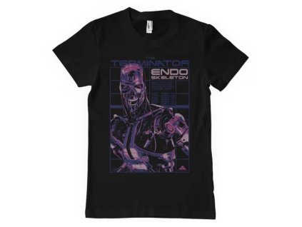 Tričko Terminátor - Endoskeleton T-800 (Velikost M)