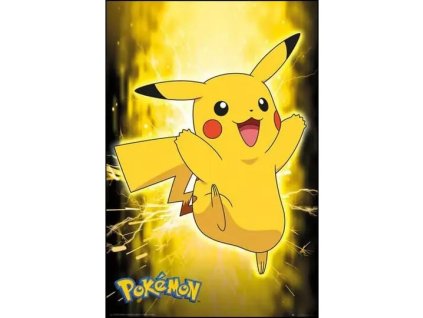 plakat pokemon pikachu neon 60cd6a9623d20