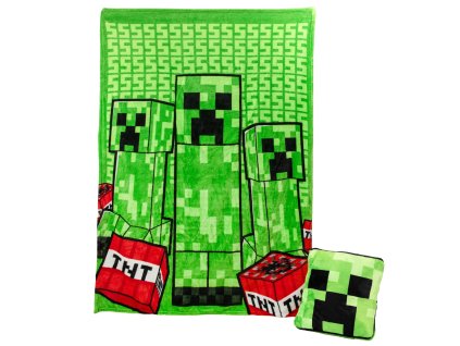 polstarova deka minecraft creeper 68d2b0f9d24ba