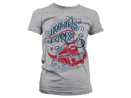 Dámské tričko Harry Potter - Bradavický expres (Velikost XL)