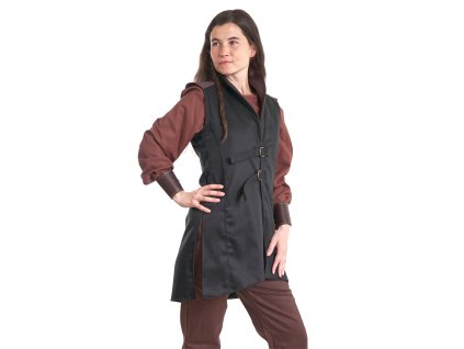 Dámská vesta Calen, černá (Velikost M)