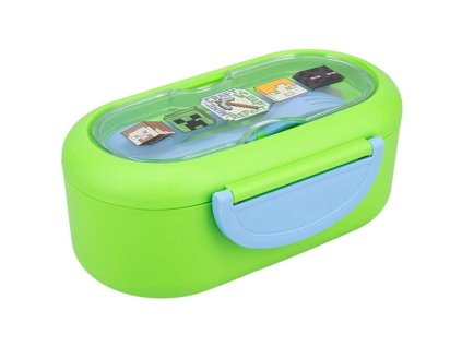 krabicka na svacinu minecraft s priborem a lzickou 6932eaf136789