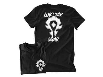 Tričko World of Warcraft - Lok tar Ogar (Velikost M)