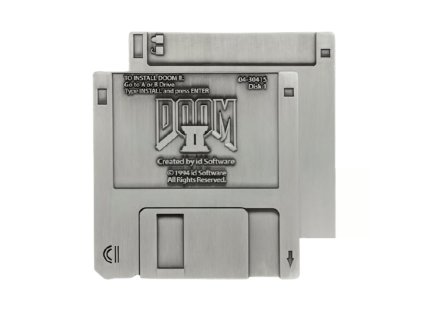 sberatelsky ingot doom ii pamatecni disketa 6790f93d95479