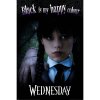 plakat wednesday black is my happy colour 63ff55873ef94
