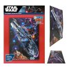 plakat 3d star wars millennium falcon 66b19086a5a3f