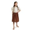 Dívčí sukně Hobitka, hnědá (Velikost 122/128)